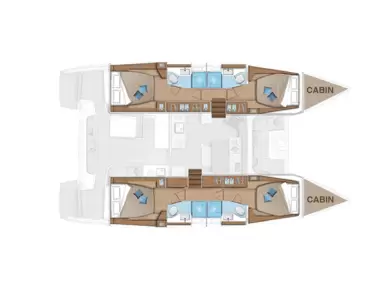 Pronájem Katamarán v Parish of Saint George -Lagoon Lagoon 46