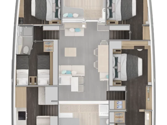 Katamarán k pronájmu v Portisco za nejlepší cenu