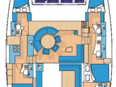 Lagoon Lagoon 570 jednotlivci a charterové společnosti v Fort-de-France