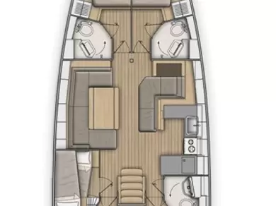 Bénéteau Oceanis 51.1 jednotlivci a charterové společnosti v Capo d'Orlando
