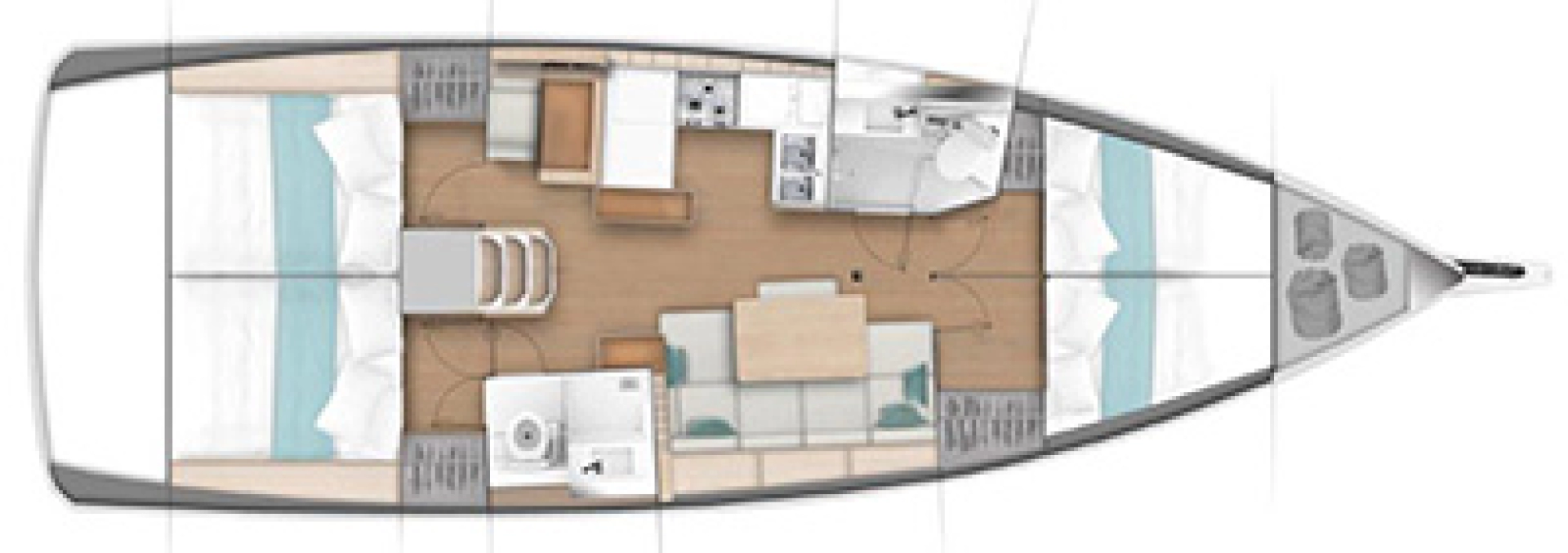 Pronájem jachty v Capo d'Orlando -Jeanneau Sun Odyssey 440 na Samboatu