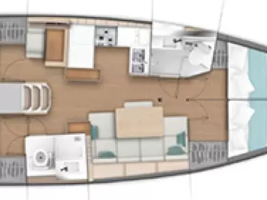 Pronájem jachty v Capo d'Orlando -Jeanneau Sun Odyssey 440 na Samboatu