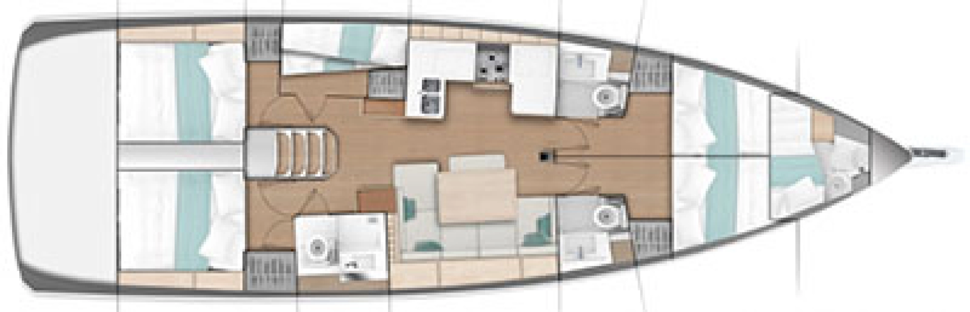 Pronájem lodi Capo d'Orlando lákavé ceny Sun Odyssey 490
