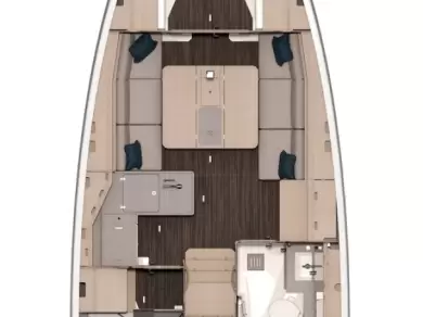 Pronájem lodi Procida lákavé ceny Dufour 37