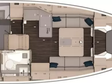 Pronájem Plachetnice v Palermo -Dufour Dufour 37
