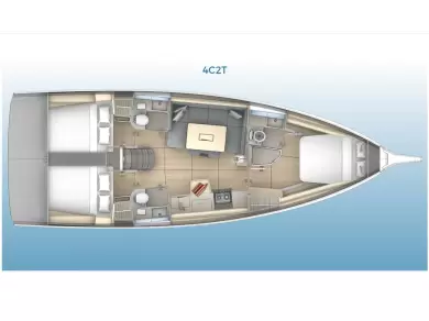 Pronájem jachty v Cagliari -Dufour Dufour 41 na Samboatu