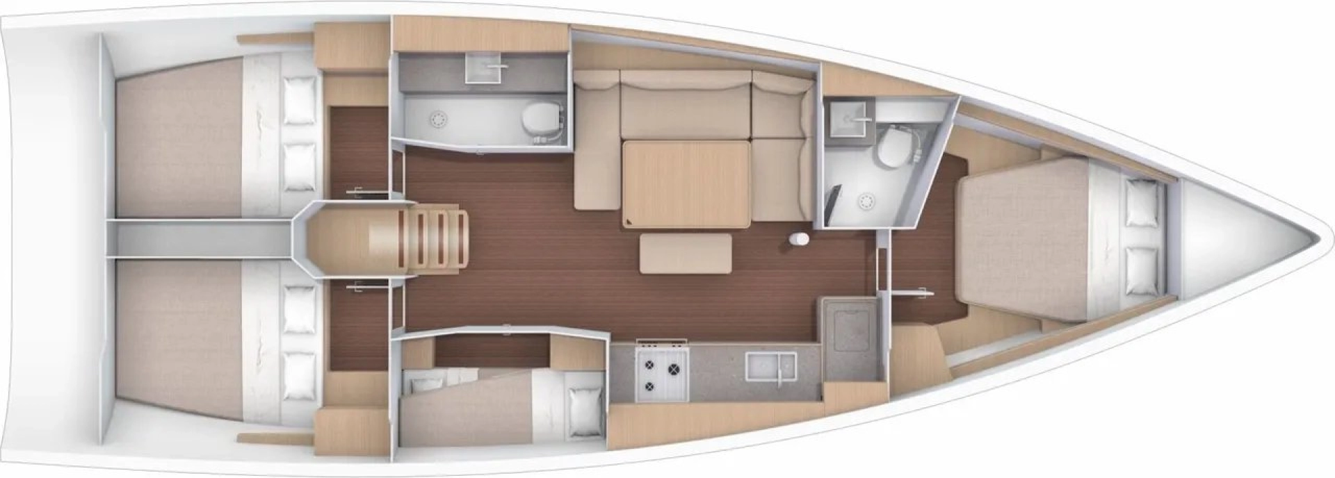 Pronajmout Plachetnice se skipperem či ne Dufour v Procida