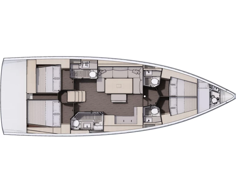 Pronájem jachty v Palermo -Dufour Dufour 470 na Samboatu