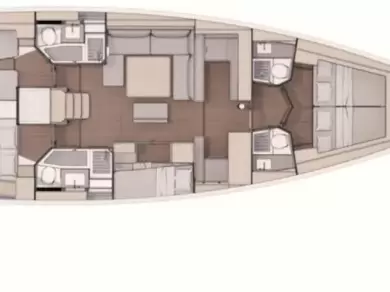 Dufour Dufour 530 jednotlivci a charterové společnosti v Procida