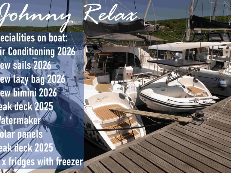 Pronájem Katamarán Lagoon s licencí