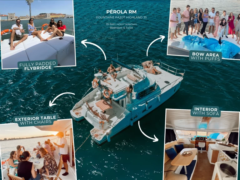 Pronájem lodi Lisabon lákavé ceny Highland 35