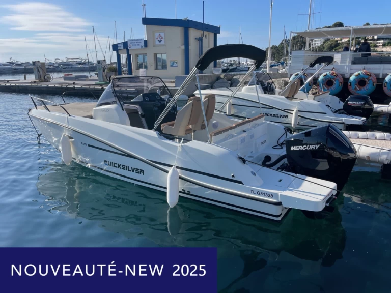 Pronajmout si Quicksilver Activ 675 Sundeck v Cavalaire-sur-Mer
