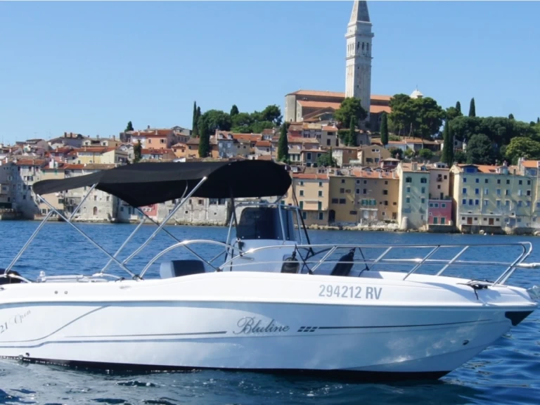 Pronájem lodi Rovinj lákavé ceny Bluline 21 Ft Open