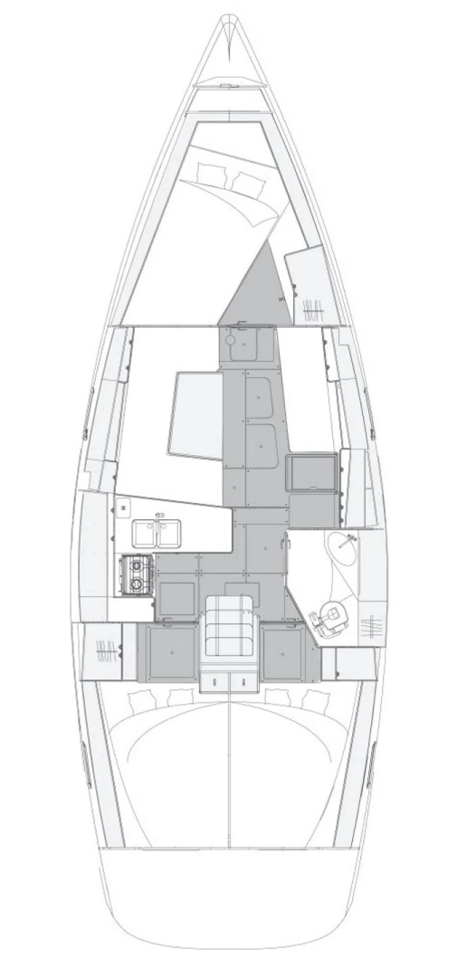 Pronájem Plachetnice v Pula -Elan Impression 40.1