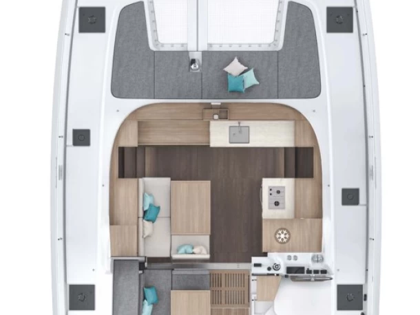 Lagoon Lagoon 38 - 4 cab. jednotlivci a charterové společnosti v Jezera