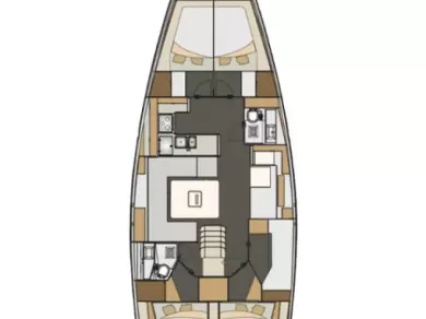 Pronájem Plachetnice Elan s licencí