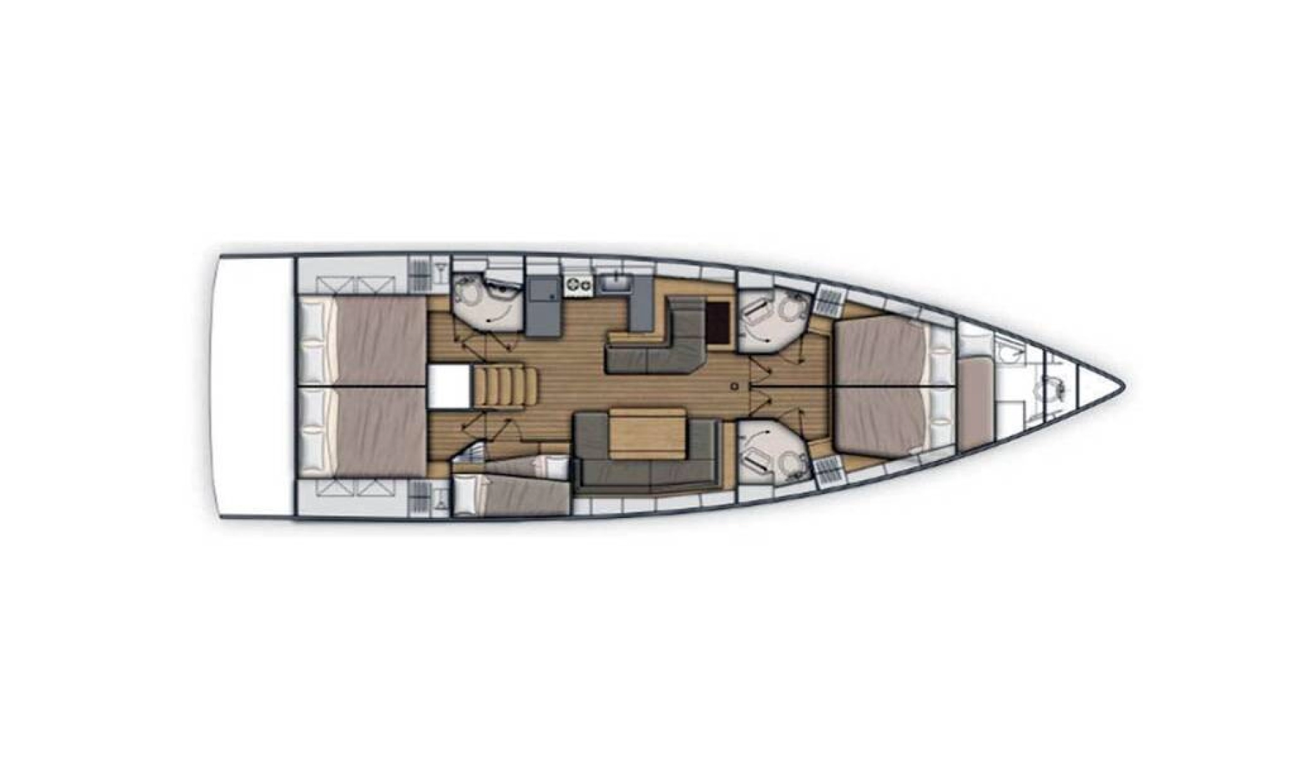 Pronájem Plachetnice Bénéteau s licencí