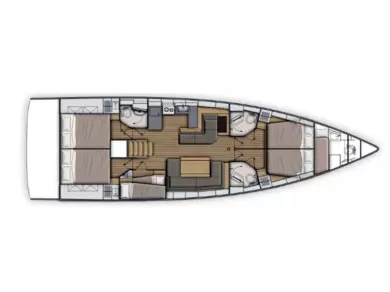 Pronájem Plachetnice Bénéteau s licencí