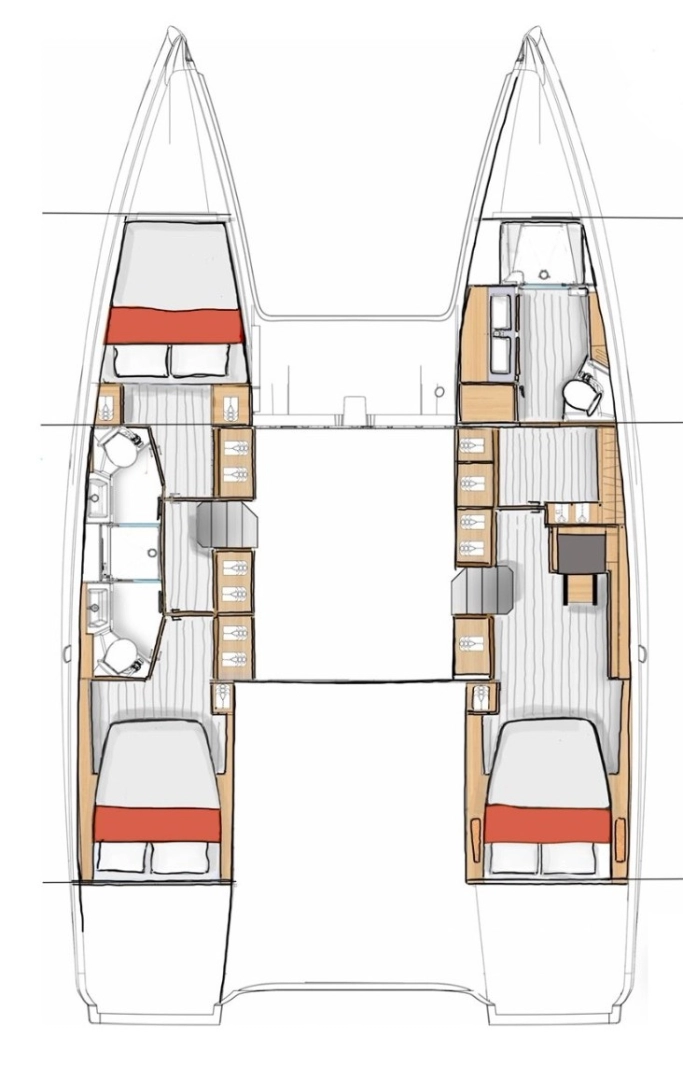 Pronajmout si Excess Excess 13 - 3 + 1 cab. v Olbia