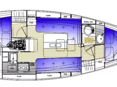 Pronájem lodi Kavi Yacht Kavi 9 v Pula na Samboatu