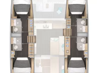 Katamarán k pronájmu v Road Town za nejlepší cenu