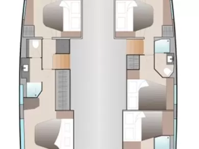 Pronájem lodi Fountaine Pajot Aura 51 v Belize City na Samboatu