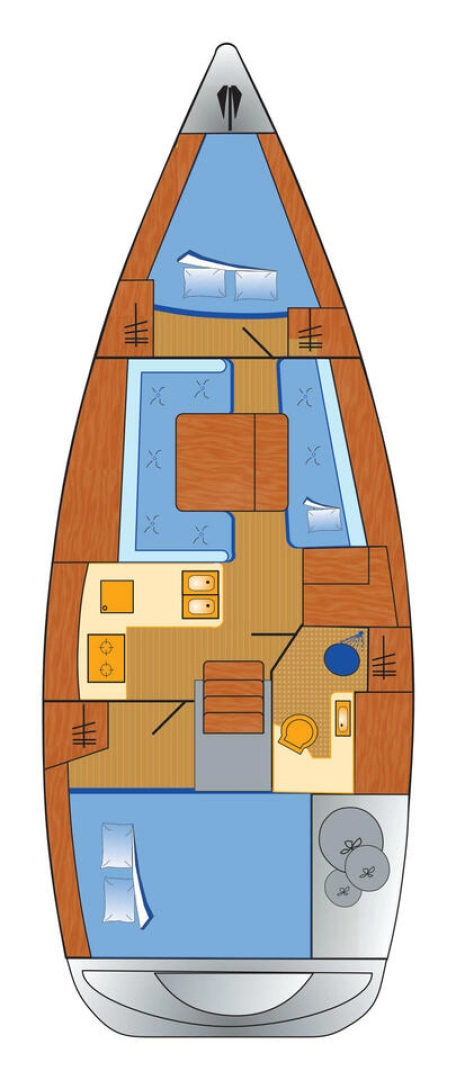 Pronájem jachty v Heiligenhafen -Bénéteau Oceanis 34.2 na Samboatu