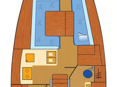 Pronájem jachty v Heiligenhafen -Bénéteau Oceanis 34.2 na Samboatu