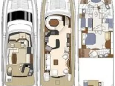 Pronájem jachty v Key West -Marquis-Yachts Marquis 720 Flybridge na Samboatu