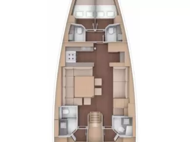 Pronajmout si Dufour Dufour 56 Exclusive v Sicilia
