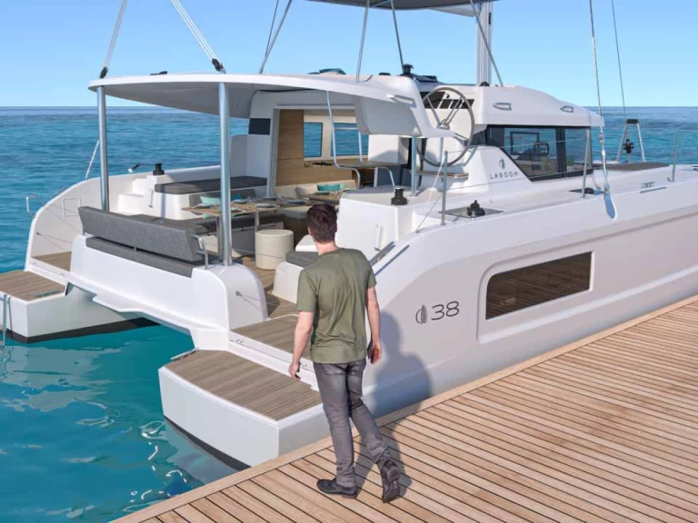 Pronájem lodi Lagoon Lagoon 38 - 4 cab. v Jezera na Samboatu