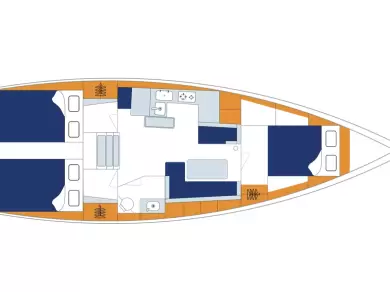Pronájem Plachetnice Jeanneau s licencí