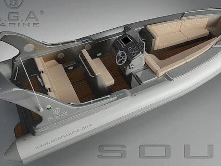 Pronájem jachty v Marina Frapa Dubrovnik -Aga Marine AGA Soul 750 na Samboatu