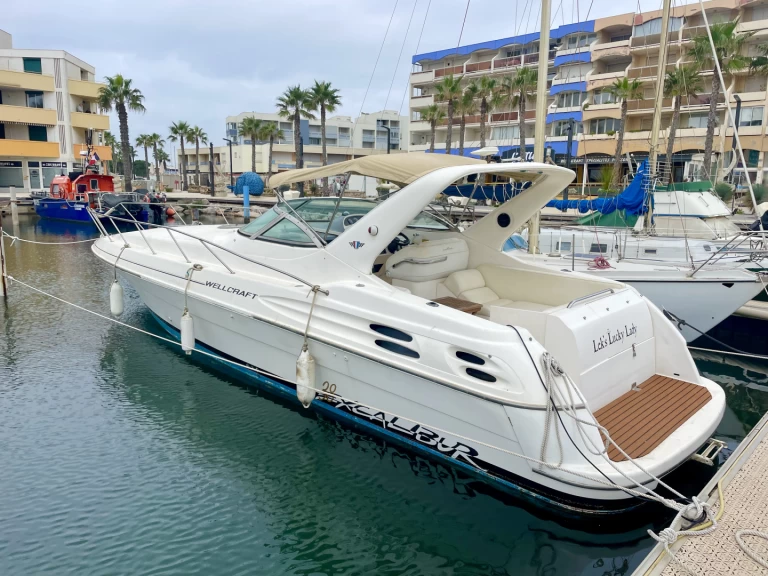 Pronájem jachty v Le Barcarès -Wellcraft Excalibur 38 na Samboatu