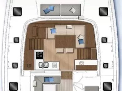 Pronajmout Katamarán se skipperem či ne Lagoon v Šibenik 