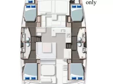Pronajmout si Leopard Catamarans / Robertson & Caine Leopard 45 v Procida