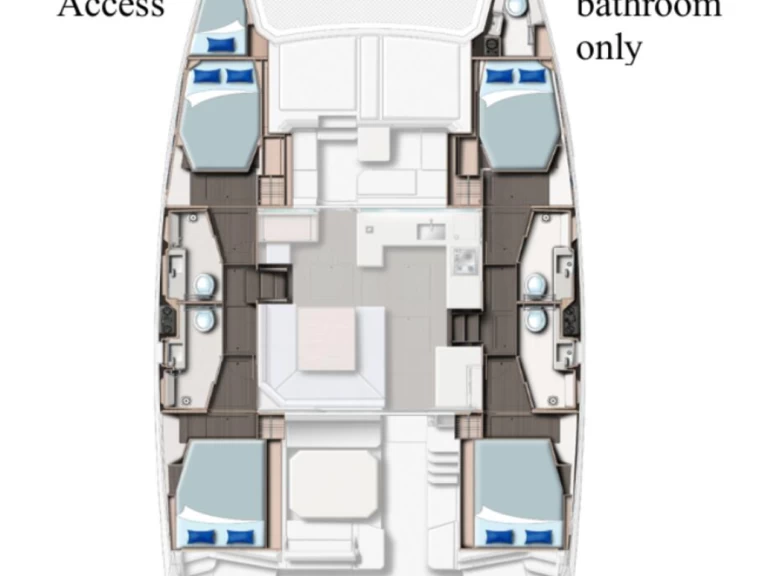 Pronájem lodi Cannigione lákavé ceny Leopard 45