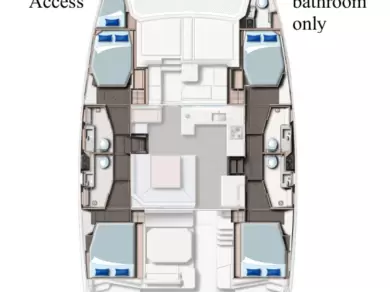 Pronájem lodi Cannigione lákavé ceny Leopard 45