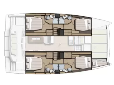 Pronájem jachty v Parham Town -Bali Bali 4.4 na Samboatu