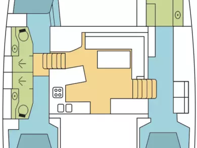 Pronájem lodi Lagoon Lagoon 450 F v Parham Town na Samboatu