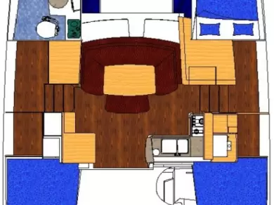 Pronájem lodi Baie Taiohae lákavé ceny Mahe 36 Evolution