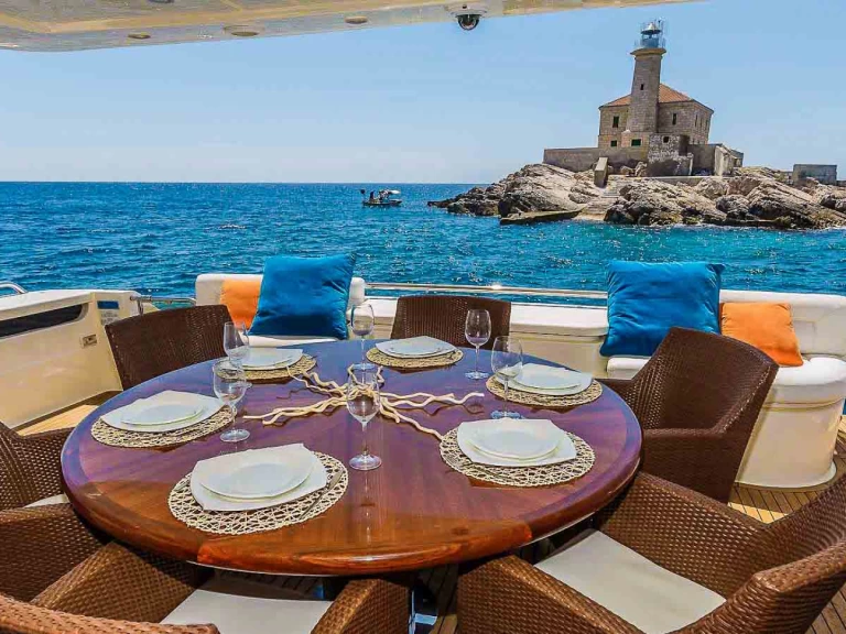 Pronajmout si Ferretti Ferretti 880 v Donji Seget