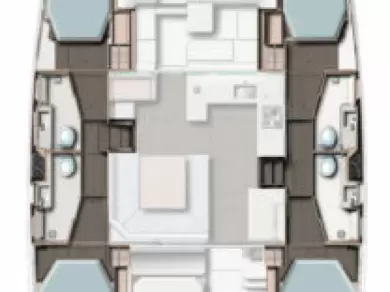 Pronájem lodi Toulon lákavé ceny Leopard 45