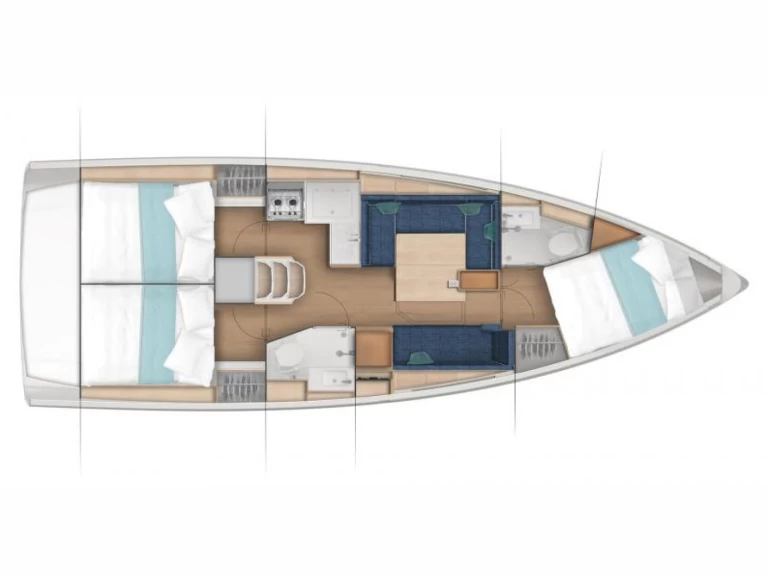 Pronájem lodi Jeanneau Sun Odyssey 380 v Palamos na Samboatu