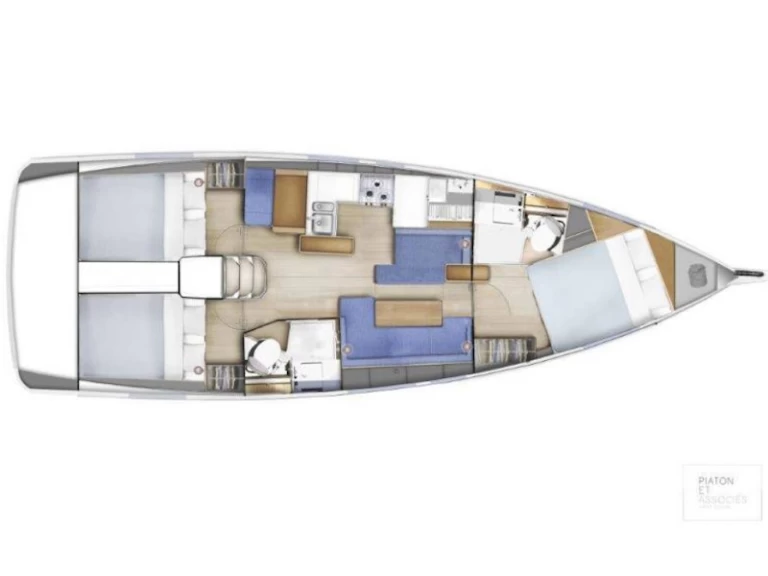 Pronájem lodi Jeanneau Sun Odyssey 410 v Palamos na Samboatu