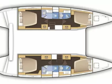 Lagoon Lagoon 42 jednotlivci a charterové společnosti v Deme of Volos