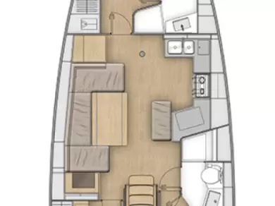 Pronájem Plachetnice Bénéteau s licencí