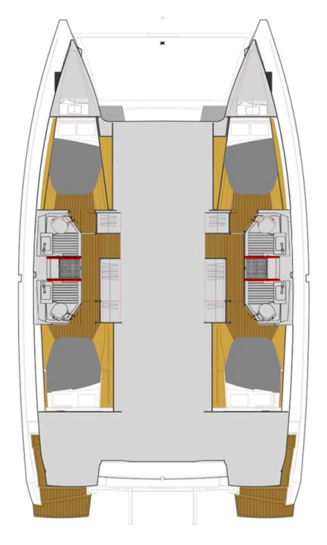 Pronájem jachty v Piso Livadi -Fountaine Pajot Astrea 42 na Samboatu