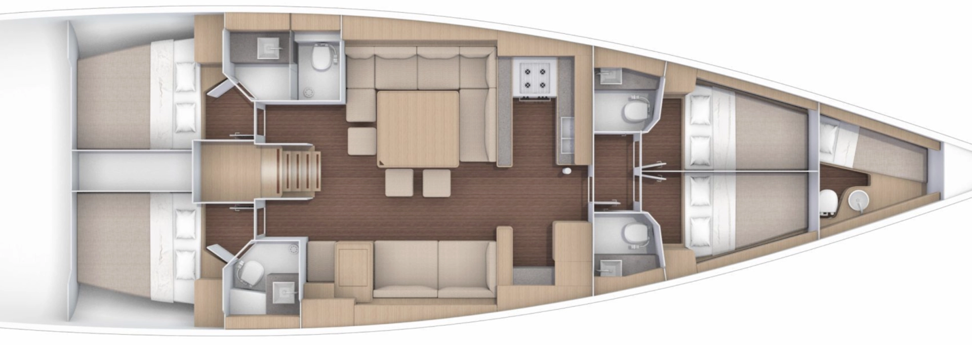 Pronájem jachty v La Trinité-sur-Mer -Dufour Dufour 325 Grand Large na Samboatu