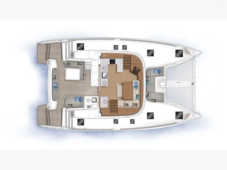 Pronajmout Katamarán se skipperem či ne Lagoon v Parikia